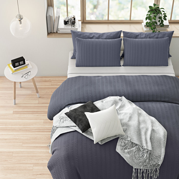 Zipcode Design Norma Percale Duvet Cover Set & Reviews Wayfair.co.uk